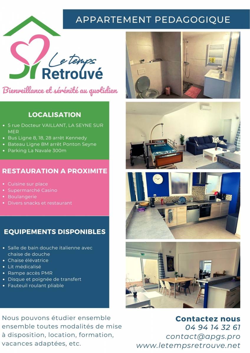 Formation aide à domicile Le Temps Retrouvé à La Seyne sur mer